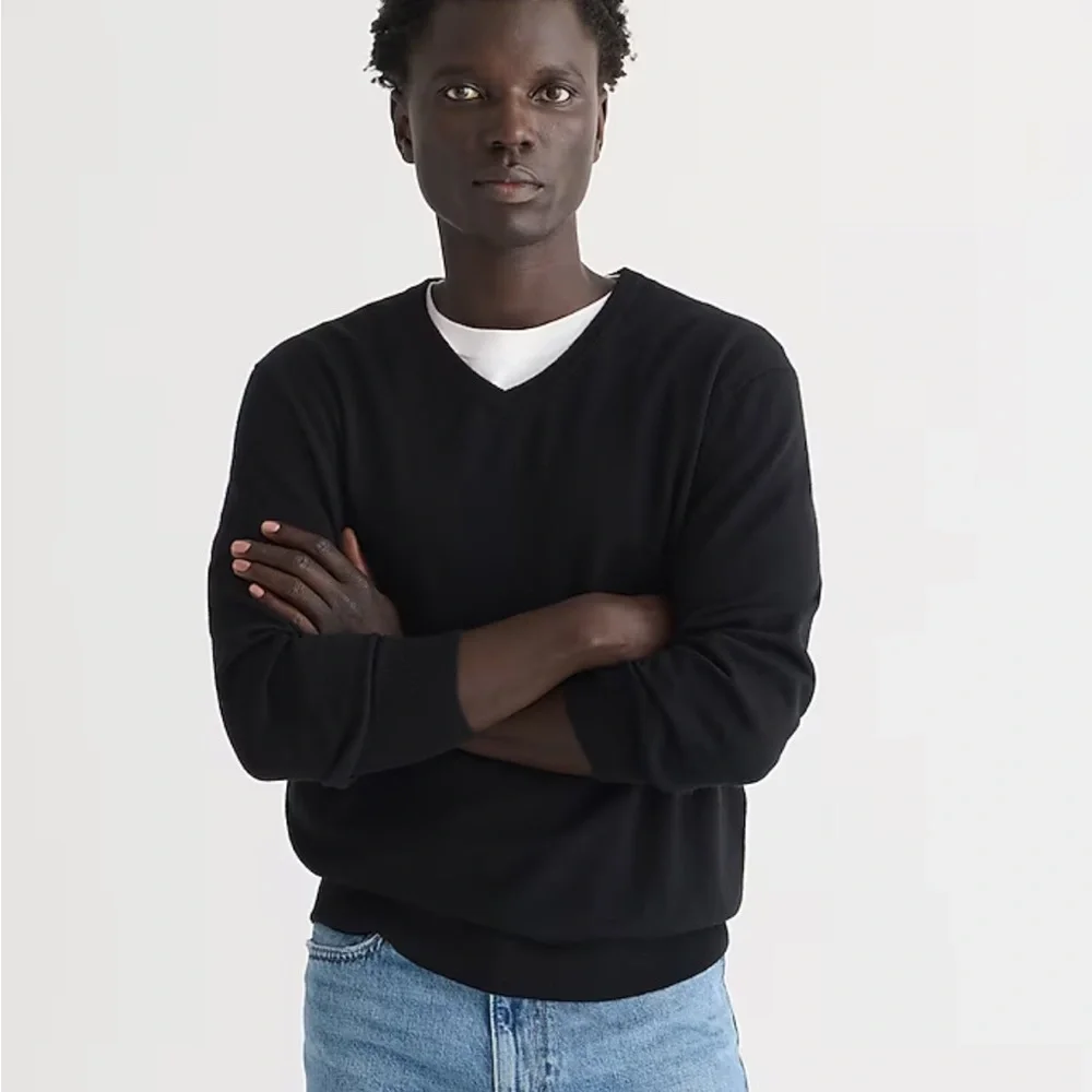 J crew Merino wool V-neck sweater